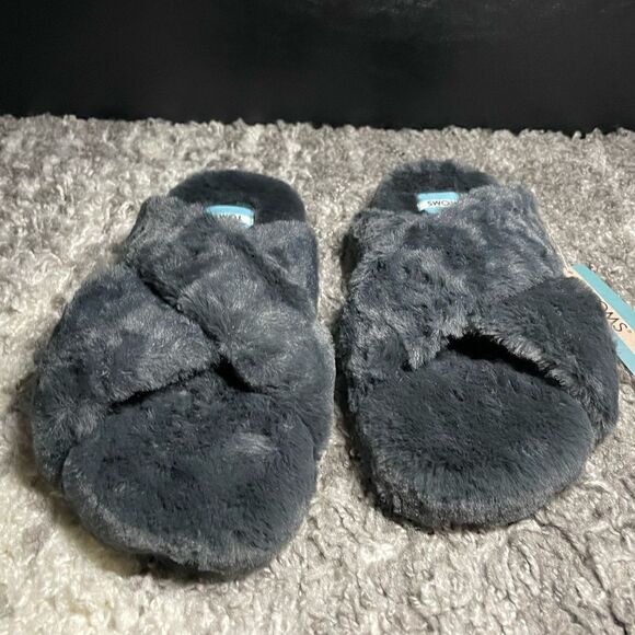NIB TOMS Susie Slippers - Picture 3 of 9